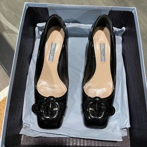 Prada black pumps